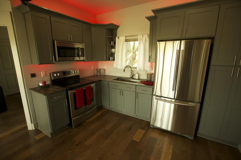 Stone Grey Shaker Kitchen Cabinets