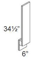 Carolina Hickory 6" Base Filler