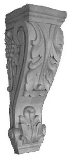 Riviera White Corbel 8 1/2" X 30" X 4 3/4"