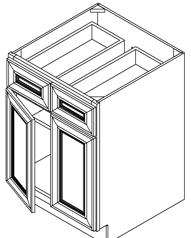 Oxford White Shaker Base Cabinet 36"