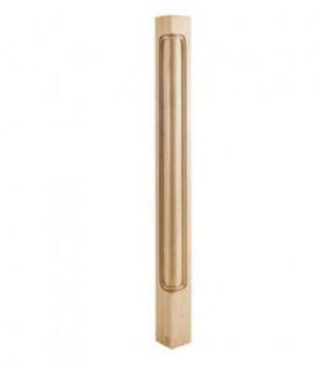 Mahogany Glazed Turn Post 3" X 34 1/2" X 3"
