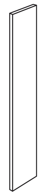 Springfield Slab Wall Filler 3"W x 30"H