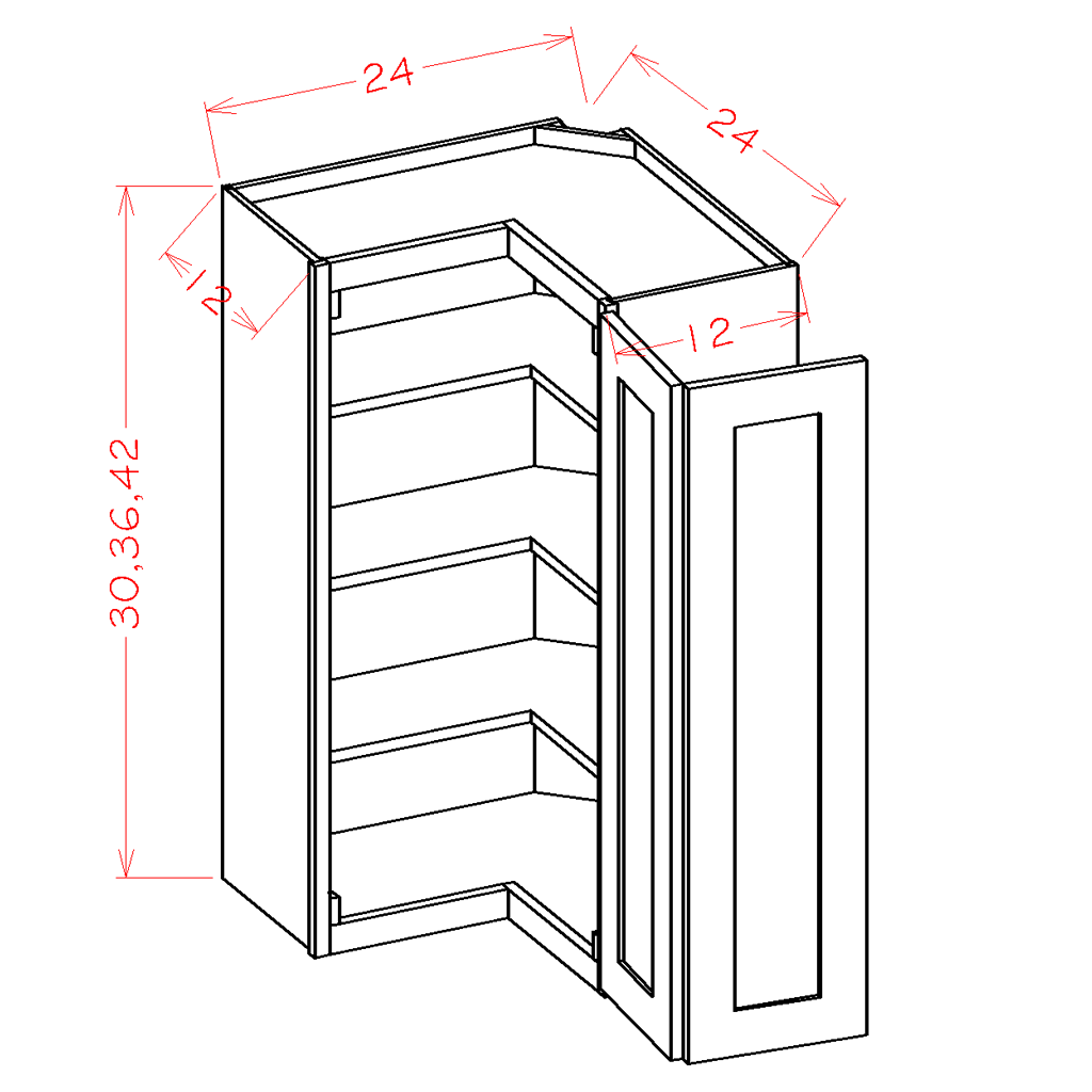 Cinder Shaker Wall Easy Reach 24" Wide X 30" High