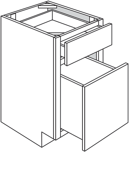 Gladwyne Raised Base File Cabinet 18"W x 30"H x 21"D