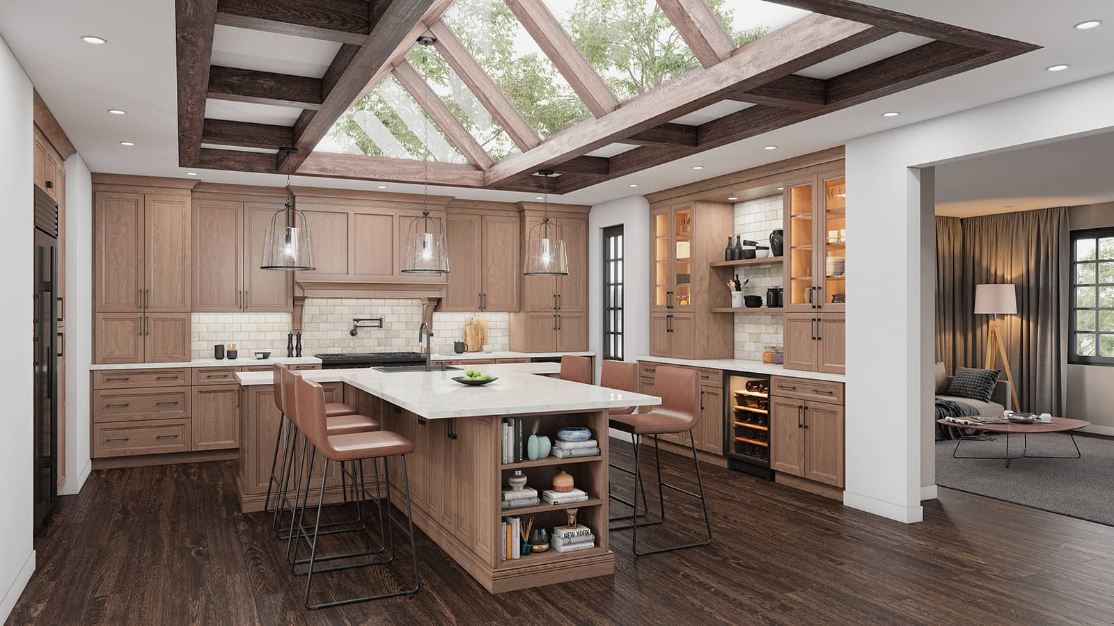Timber Toffee Kitchen Cabinets