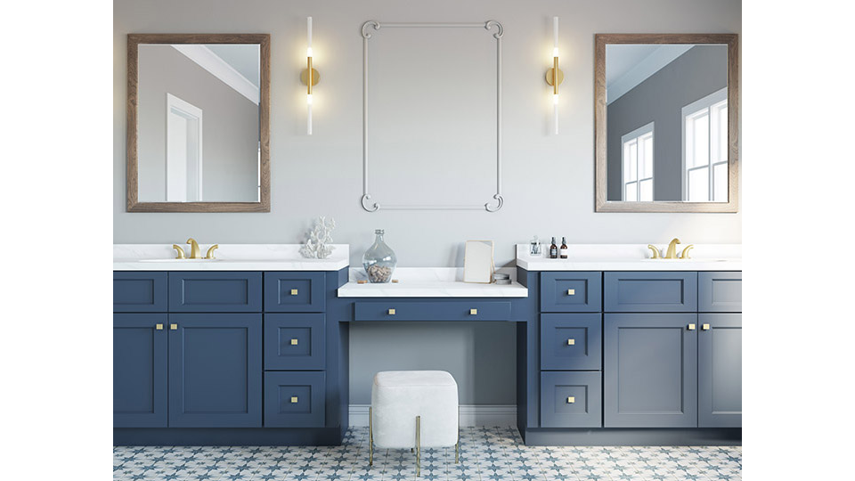 Florence Midnight Blue Kitchen Cabinets