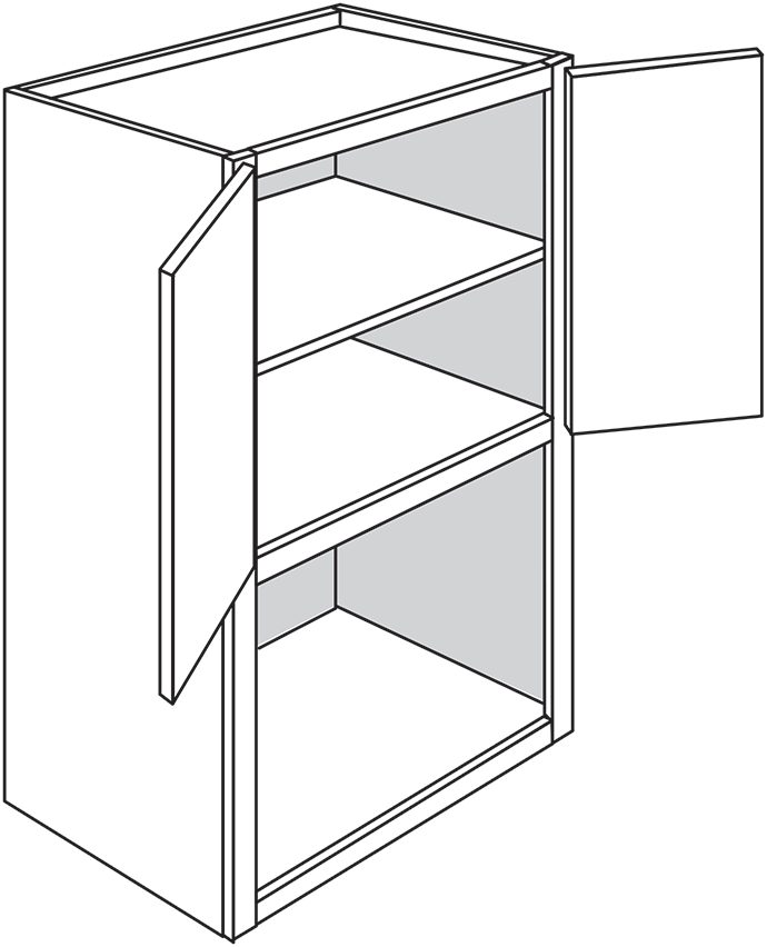 Truffle Shaker 30" x 42" Microwave Wall