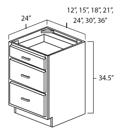 cabinet drawer base