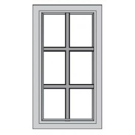 Burnished Brandy Mullion Glass Door 27" X 36" Textured Glass (PAIR)