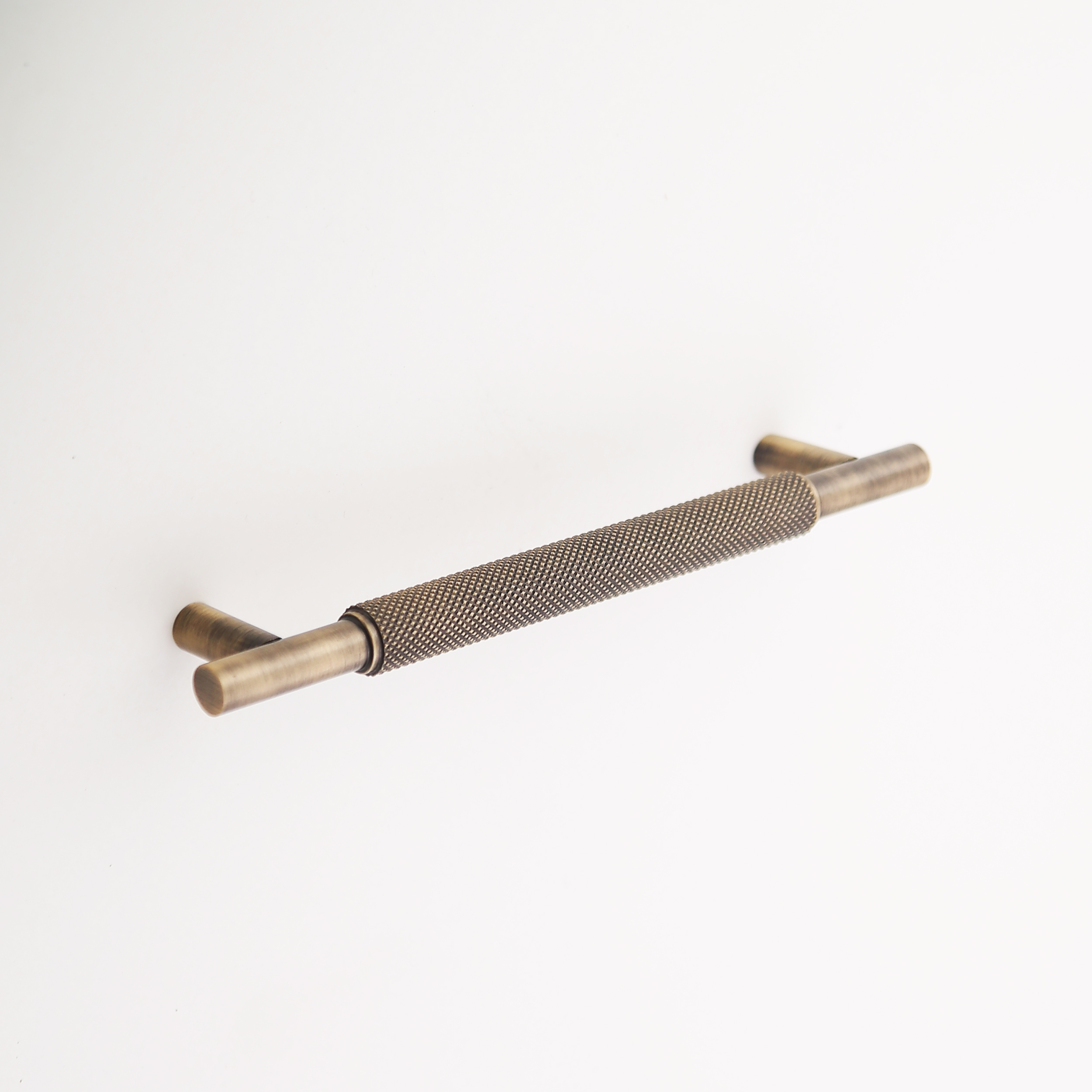 Brayden Knurled Solid Brass Cabinet Pull