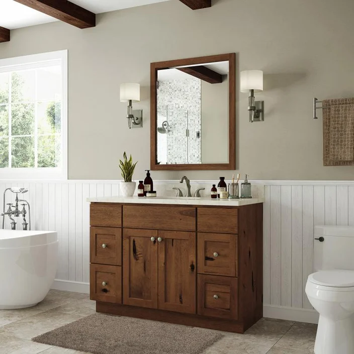 Rustic Shaker Bathroom Vanities