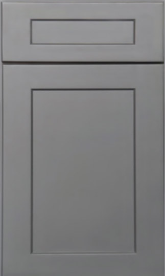 Stone Grey Shaker Bathroom Vanities Sample Door