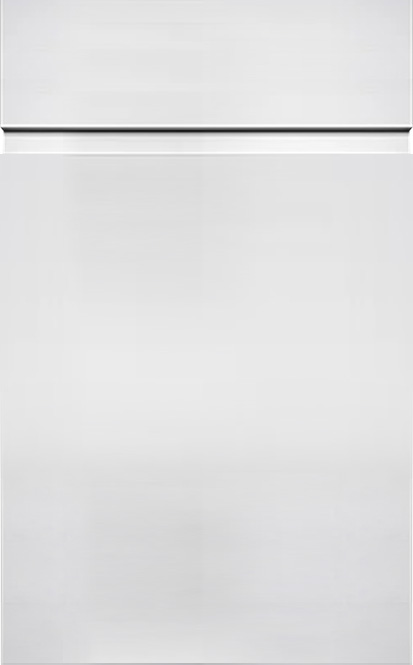 Lacquer White Frameless Bathroom Vanities Sample Door