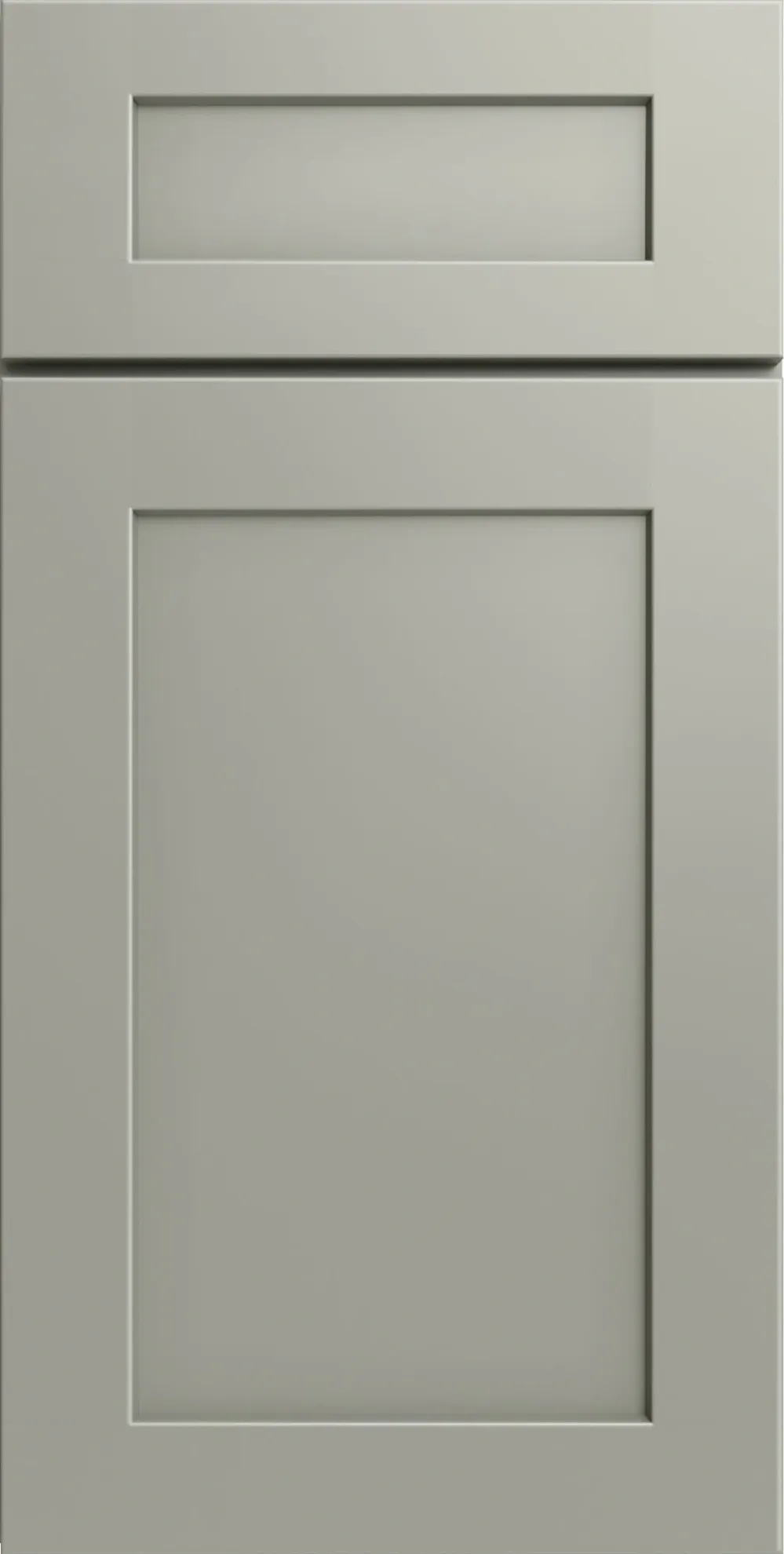 Sage Green Shaker Bathroom Vanities Sample Door