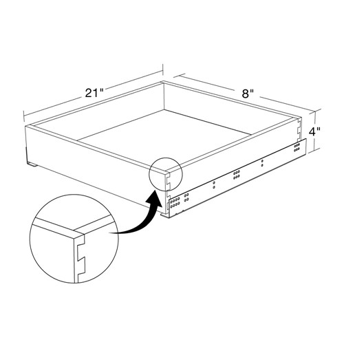 Roll Out Tray 12"