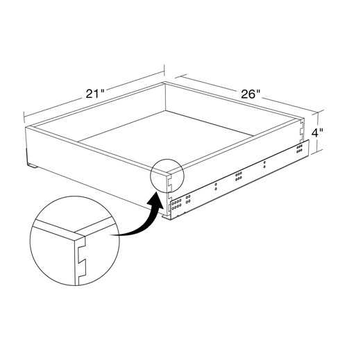Roll Out Tray 30"