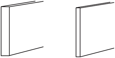 Rustic Slab Toe Kick 4.5"H x 96" L