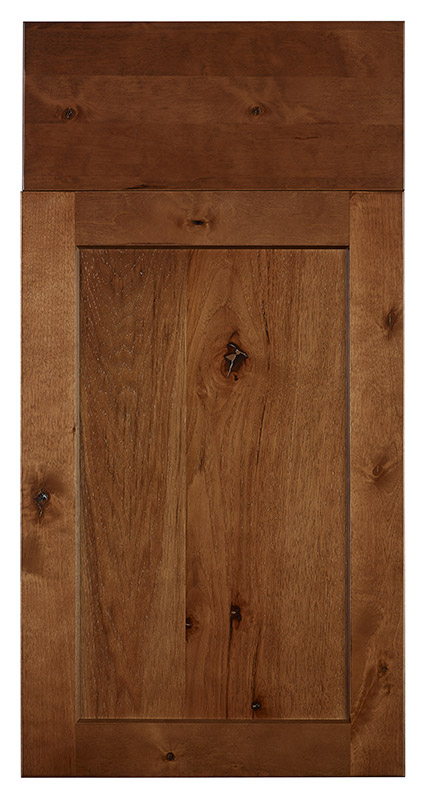 Rustic Slab Kitchen Cabinets