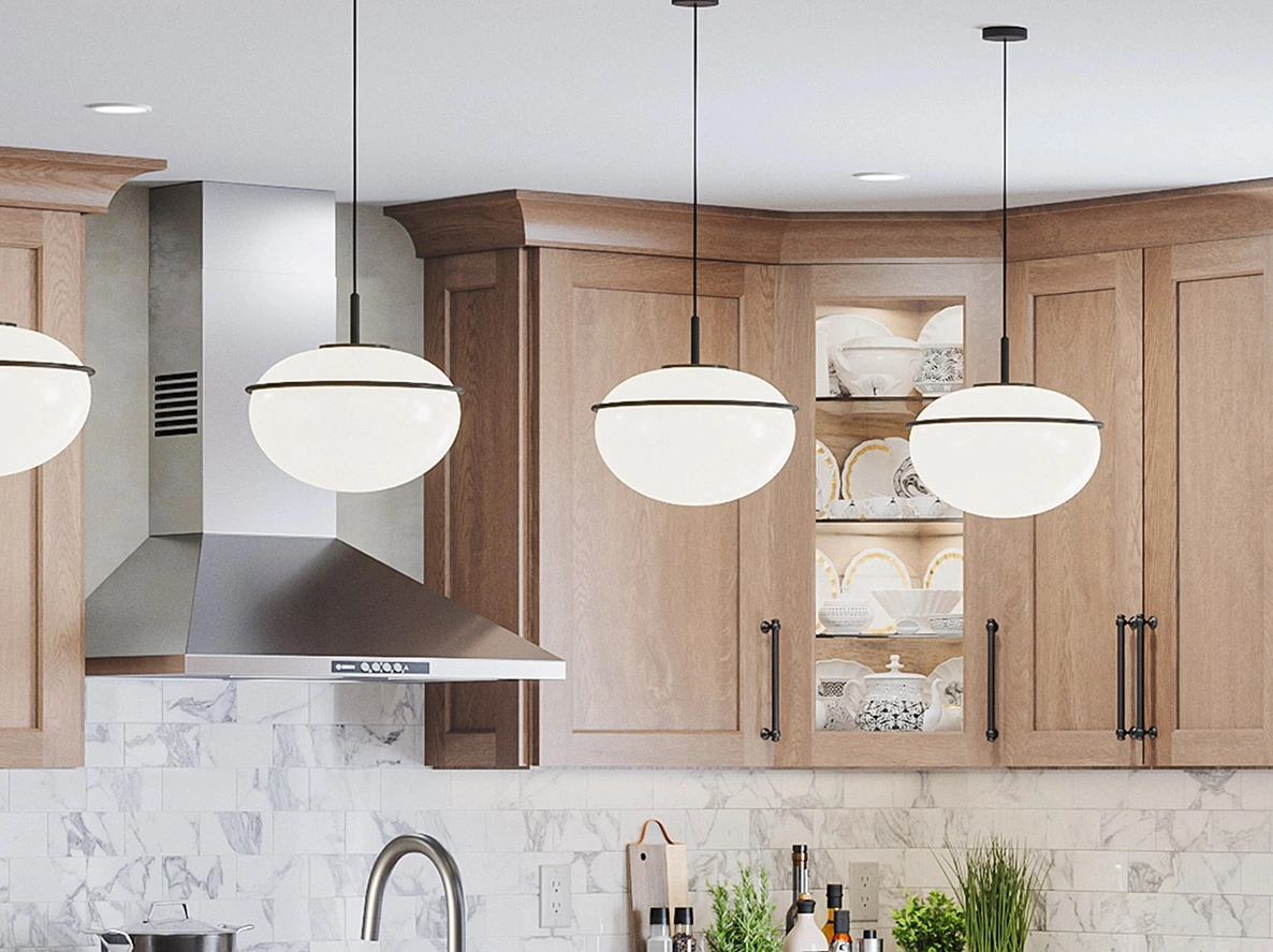 Caramel Shaker Kitchen Cabinets