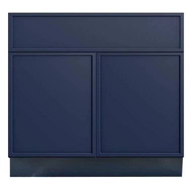 Caldera Blue Slim Shaker Bathroom Vanities