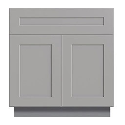 Summit Gray Shaker Bathroom Vanities