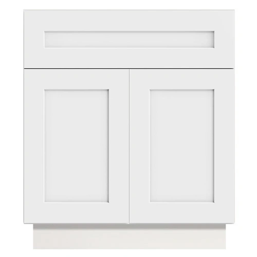 Summit White Shaker Bathroom Vanities