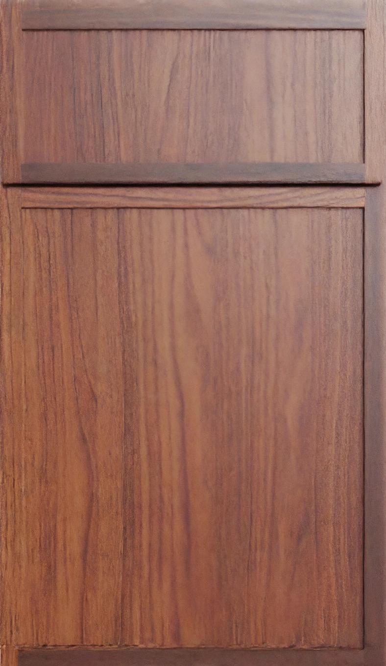 Slim Walnut Shaker Kitchen Cabinets